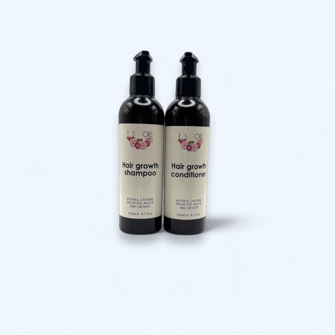 Hair growth shampoo & conditioner duo