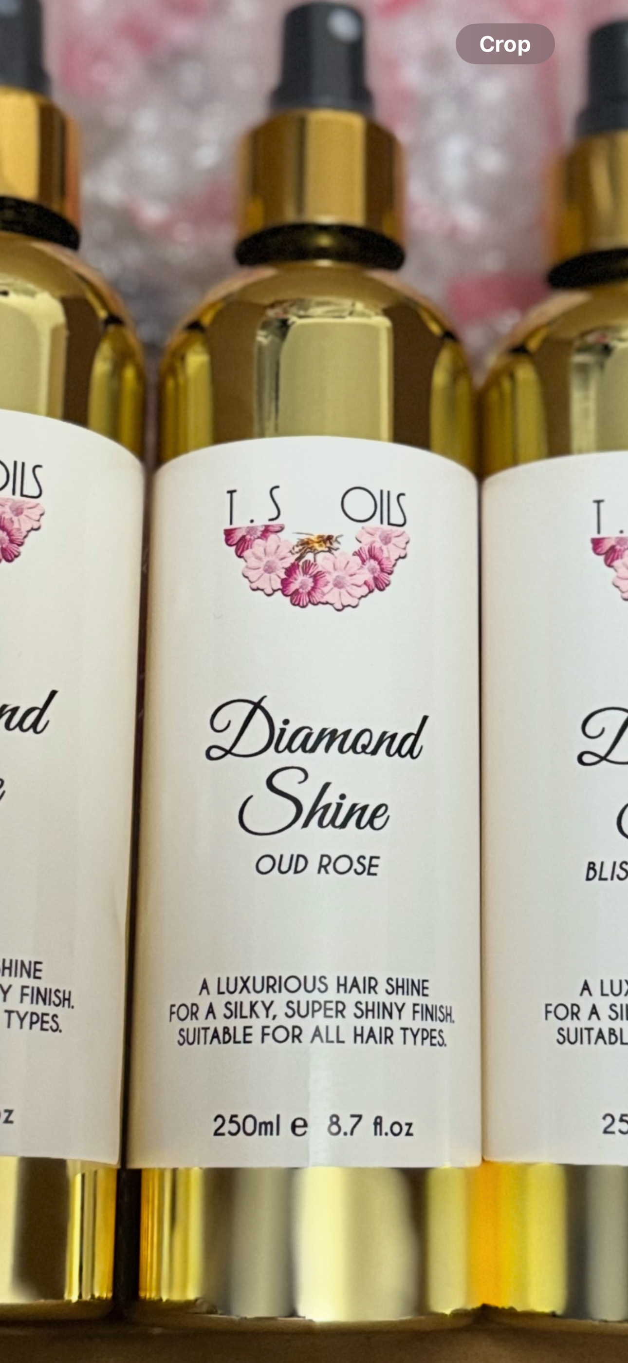 Oud rose Hair Shine Spray, 250ml